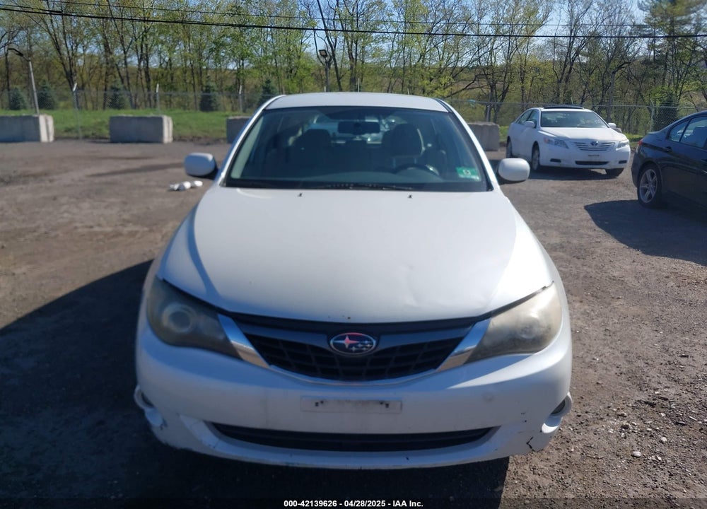 2008 SUBARU IMPREZA VIN: JF1GH61658G833086