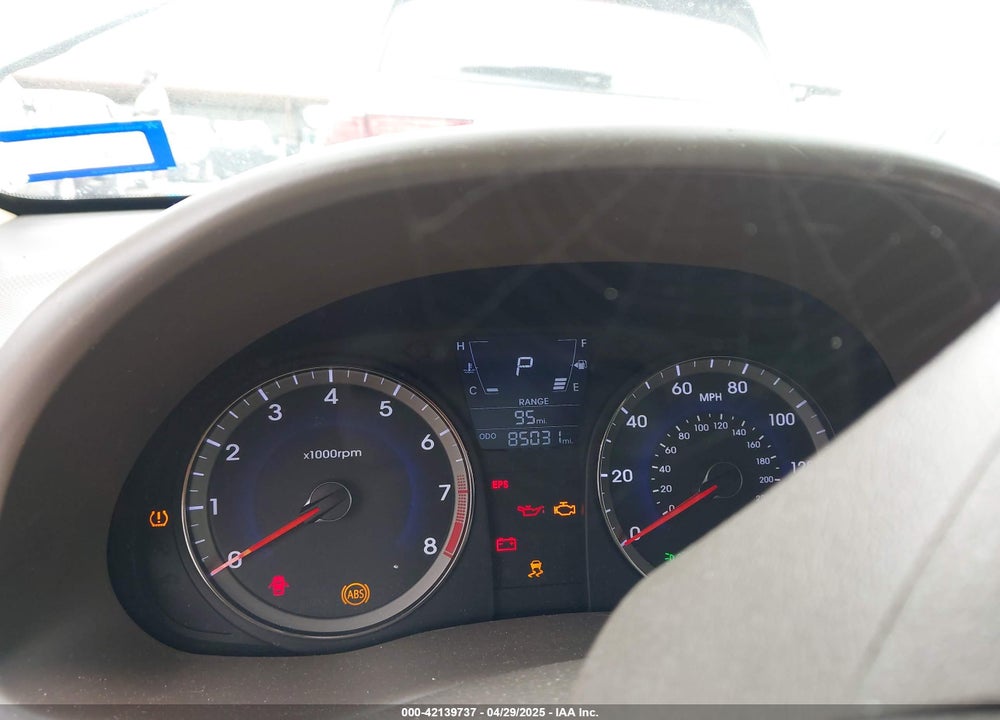 2013 HYUNDAI ACCENT VIN: KMHCU4AE8DU275645