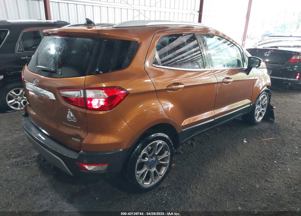 2018 FORD ECOSPORT TITANIUM VIN: MAJ3P1VE4JC202798