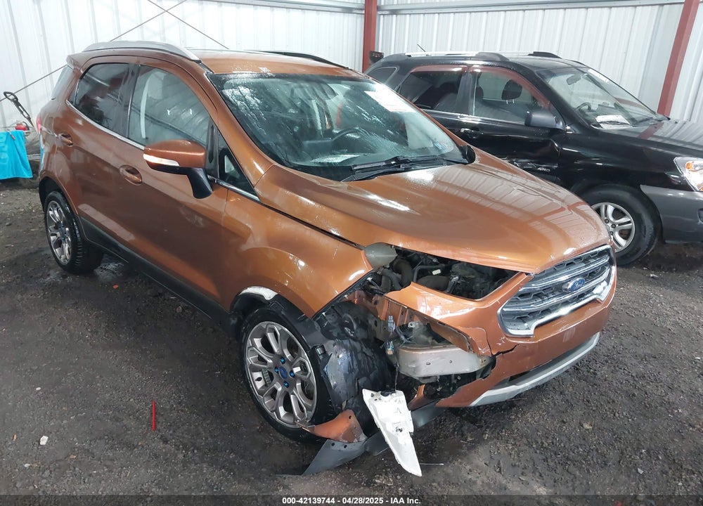 2018 FORD ECOSPORT TITANIUM VIN: MAJ3P1VE4JC202798