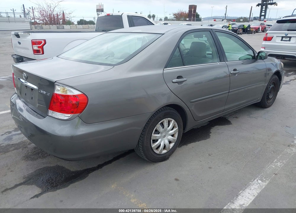 2005 TOYOTA CAMRY LE VIN: 4T1BE32K45U532826