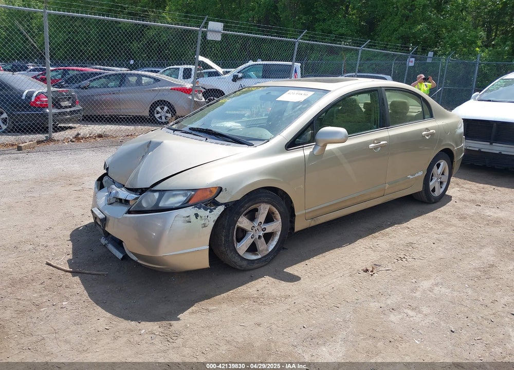 2008 HONDA CIVIC VIN: 1HGFA16808L105871