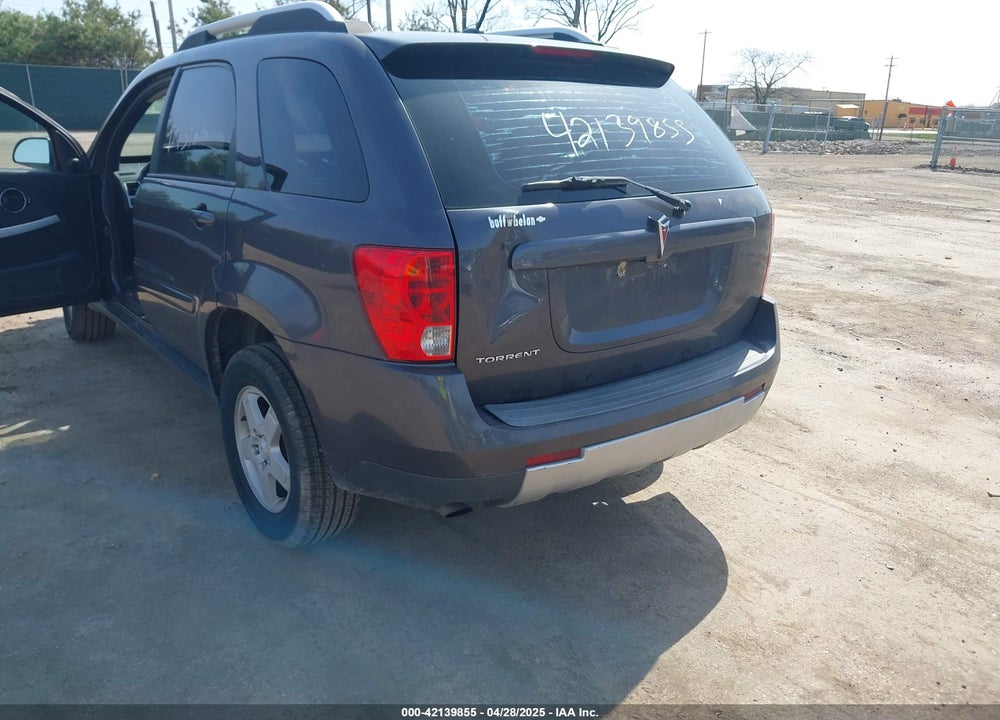 2008 PONTIAC TORRENT VIN: 2CKDL33F486046176