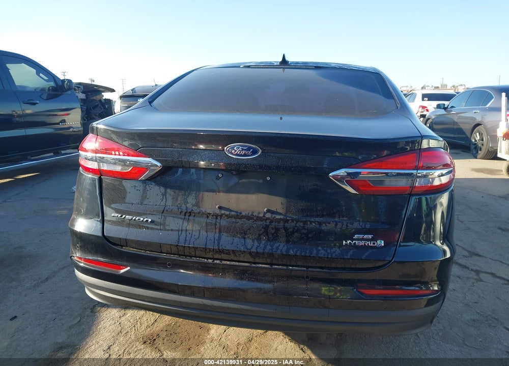 2019 FORD FUSION HYBRID SE VIN: 3FA6P0LU1KR284400