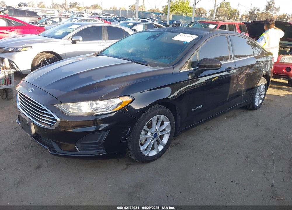 2019 FORD FUSION HYBRID SE VIN: 3FA6P0LU1KR284400