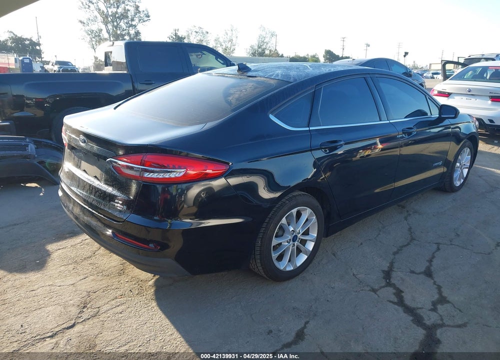 2019 FORD FUSION HYBRID SE VIN: 3FA6P0LU1KR284400