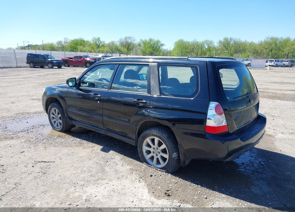 2008 SUBARU FORESTER 2.5X VIN: JF1SG65698G706591