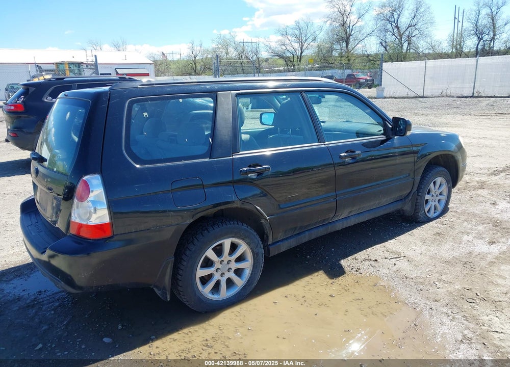 2008 SUBARU FORESTER 2.5X VIN: JF1SG65698G706591
