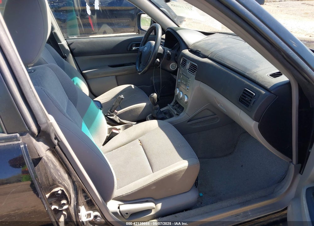 2008 SUBARU FORESTER 2.5X VIN: JF1SG65698G706591