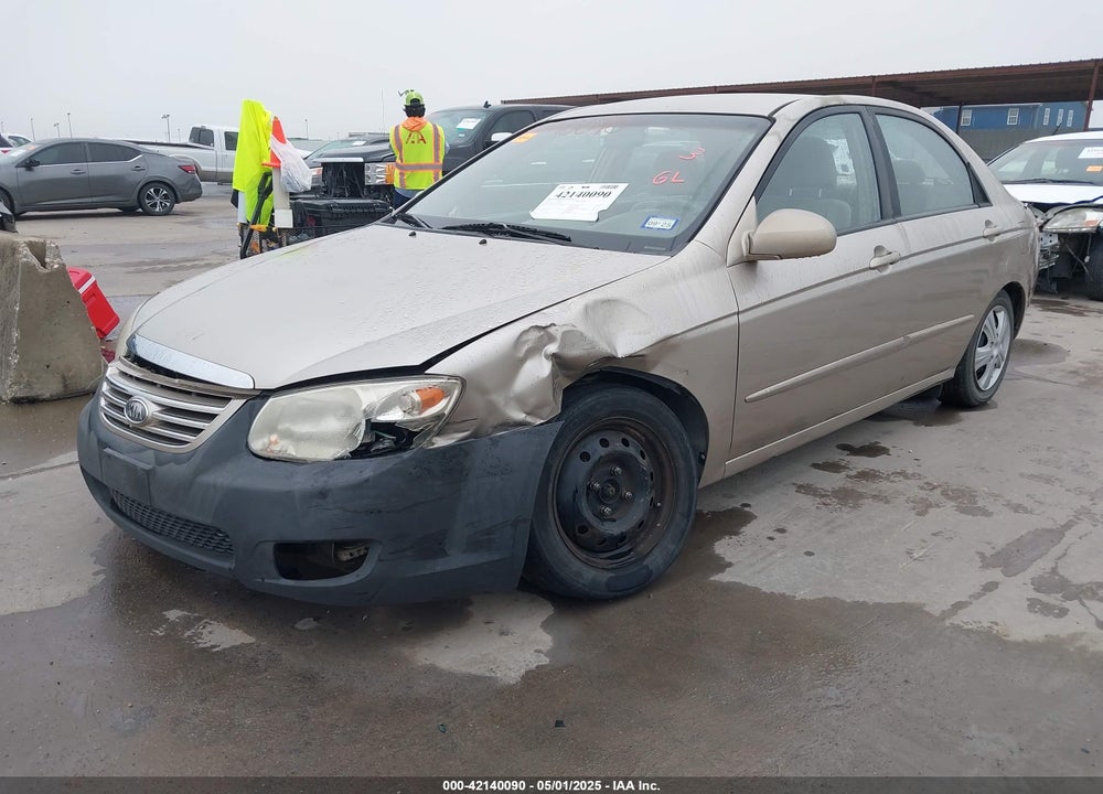 2007 KIA SPECTRA EX VIN: KNAFE121775404494