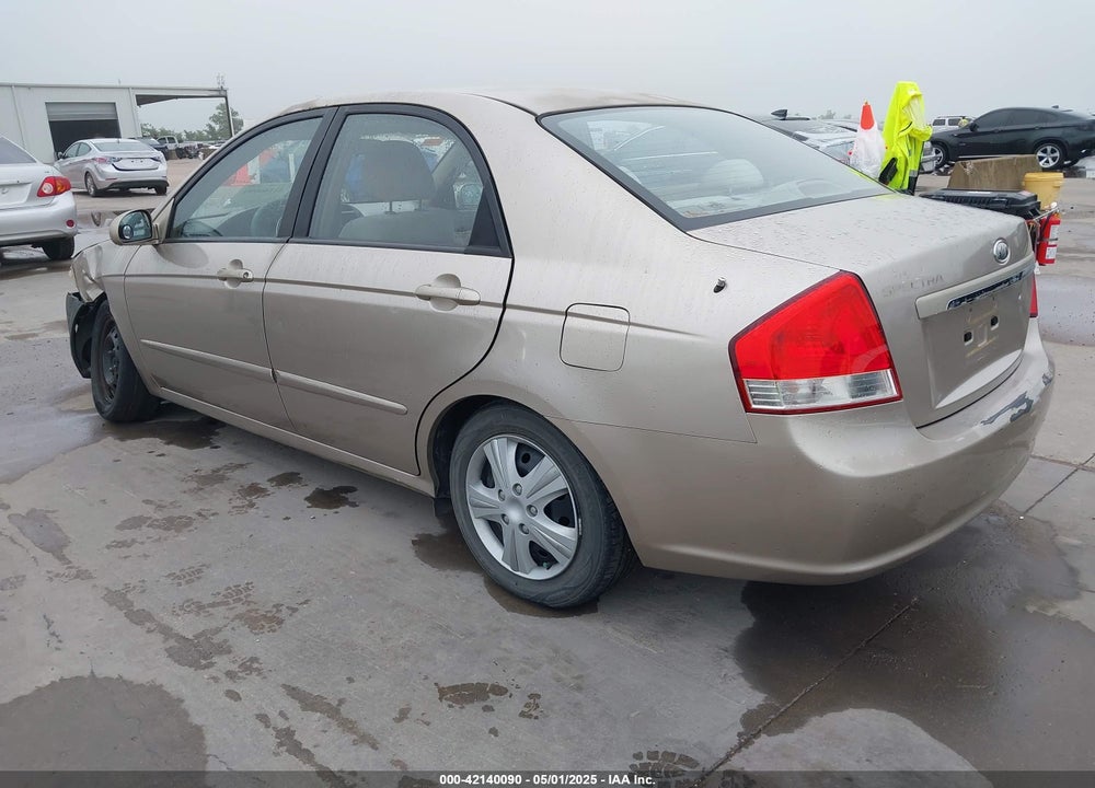 2007 KIA SPECTRA EX VIN: KNAFE121775404494