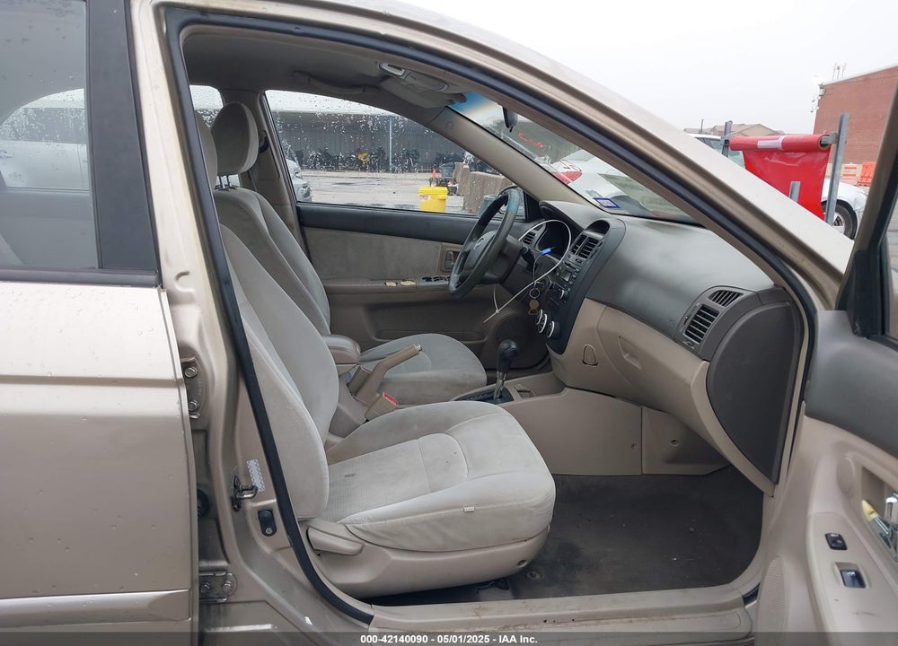 2007 KIA SPECTRA EX VIN: KNAFE121775404494