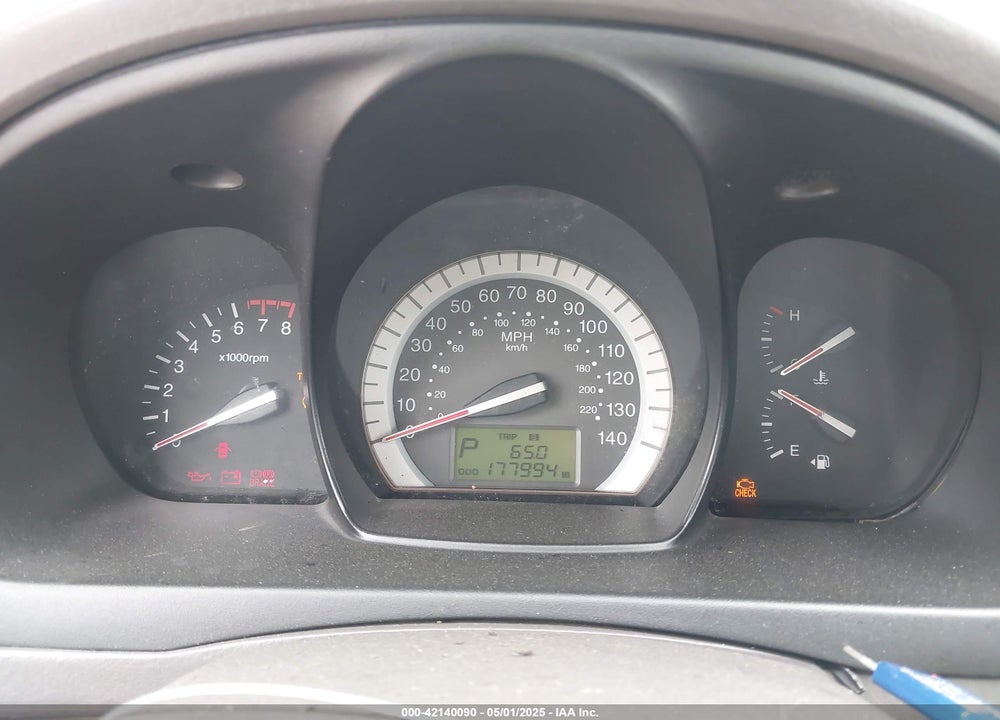 2007 KIA SPECTRA EX VIN: KNAFE121775404494