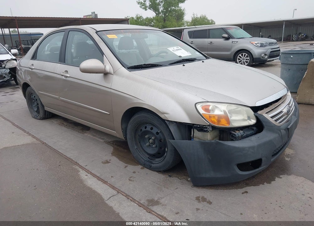 2007 KIA SPECTRA EX VIN: KNAFE121775404494