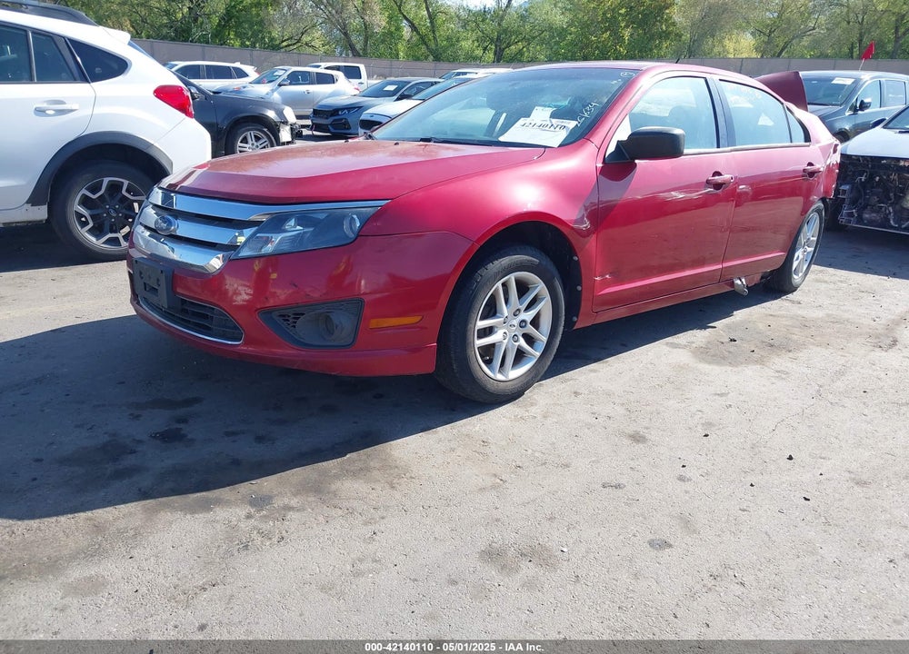2010 FORD FUSION VIN: 3FAHP0GA0AR261634