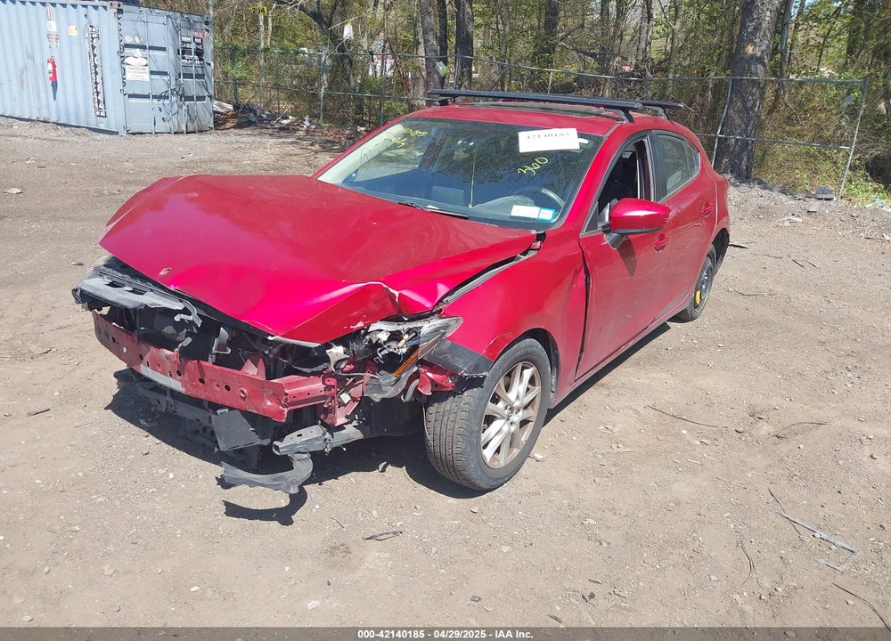 2015 MAZDA 3 I GRAND TOURING VIN: JM1BM1M75F1269995