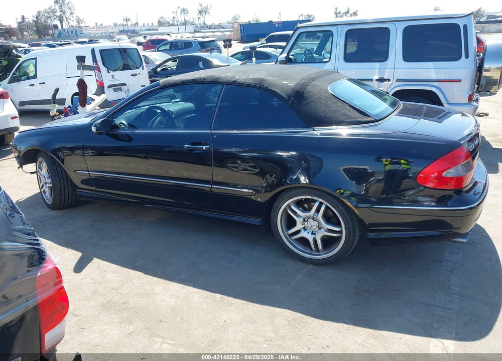 2007 MERCEDES-BENZ CLK 550 VIN: WDBTK72F07T079596