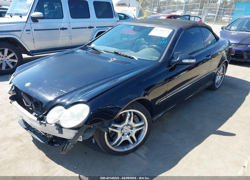 2007 MERCEDES-BENZ CLK 550 VIN: WDBTK72F07T079596