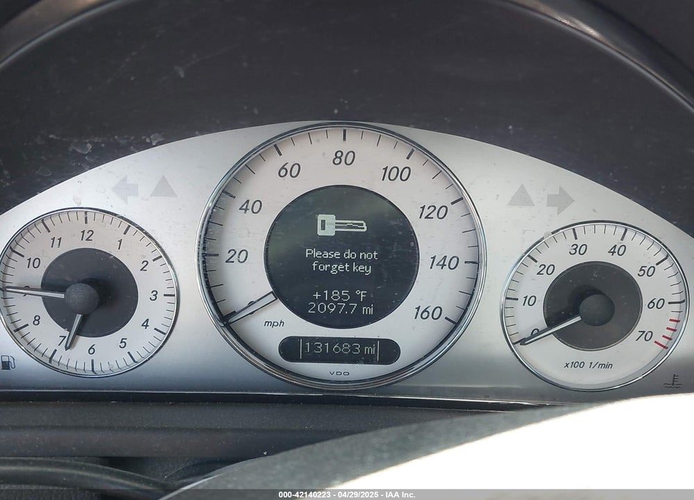 2007 MERCEDES-BENZ CLK 550 VIN: WDBTK72F07T079596