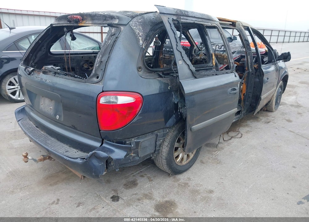 2007 DODGE GRAND CARAVAN SE VIN: 1D4GP24R87B177881