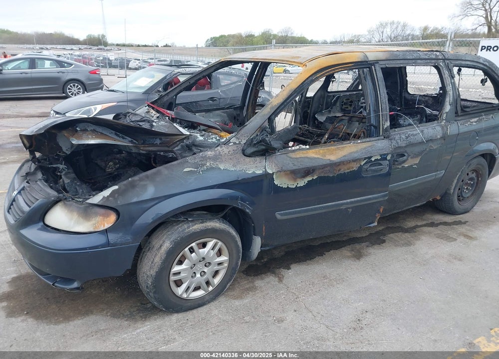 2007 DODGE GRAND CARAVAN SE VIN: 1D4GP24R87B177881
