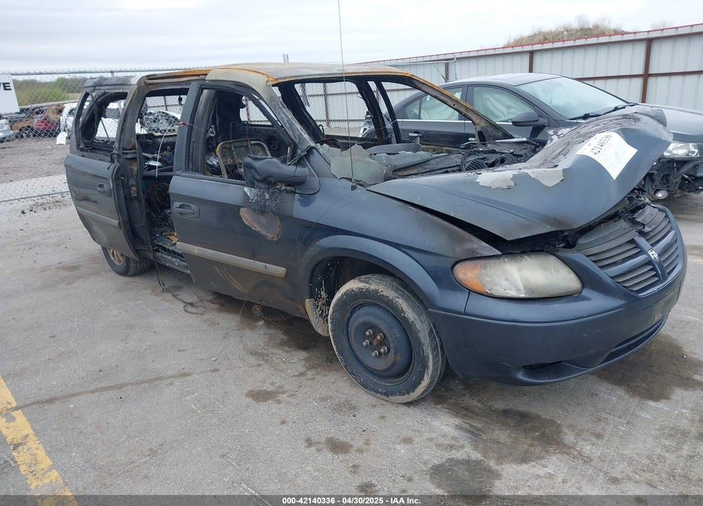 2007 DODGE GRAND CARAVAN SE VIN: 1D4GP24R87B177881