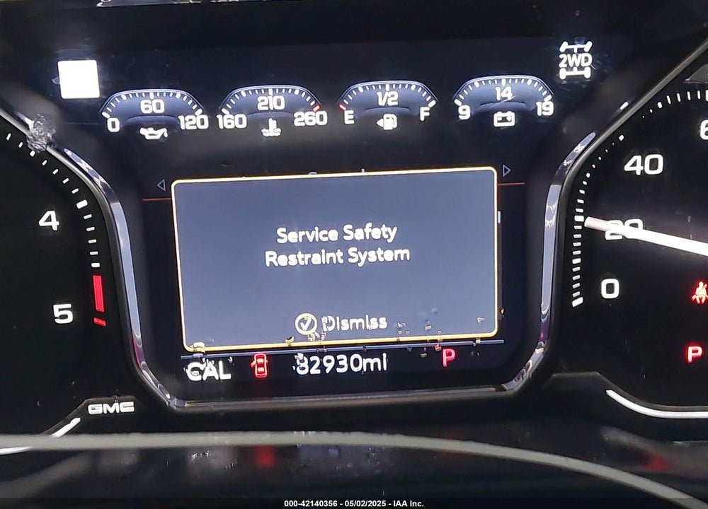 2020 GMC SIERRA 2500HD 4WD  STANDARD BED DENALI VIN: 1GT49REY4LF274958