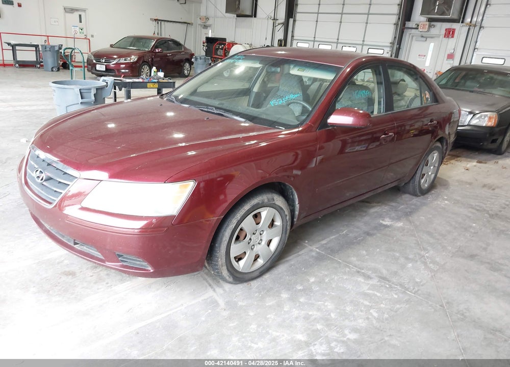 2009 HYUNDAI SONATA GLS VIN: 5NPET46C69H529748