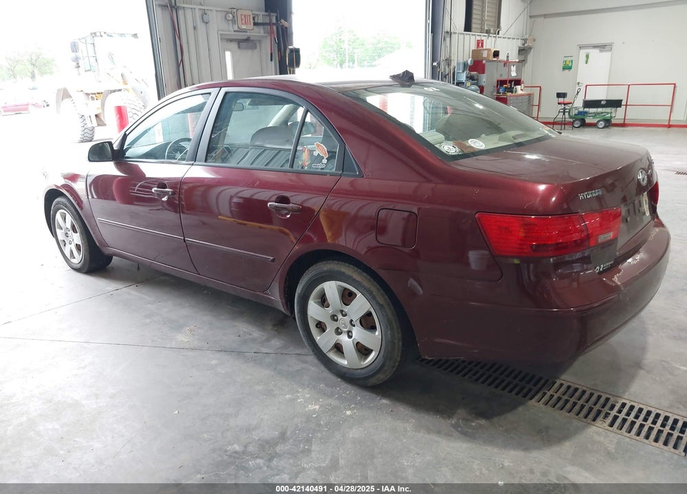 2009 HYUNDAI SONATA GLS VIN: 5NPET46C69H529748