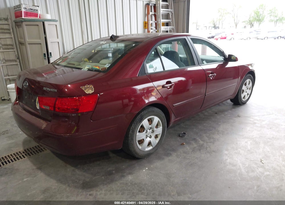 2009 HYUNDAI SONATA GLS VIN: 5NPET46C69H529748