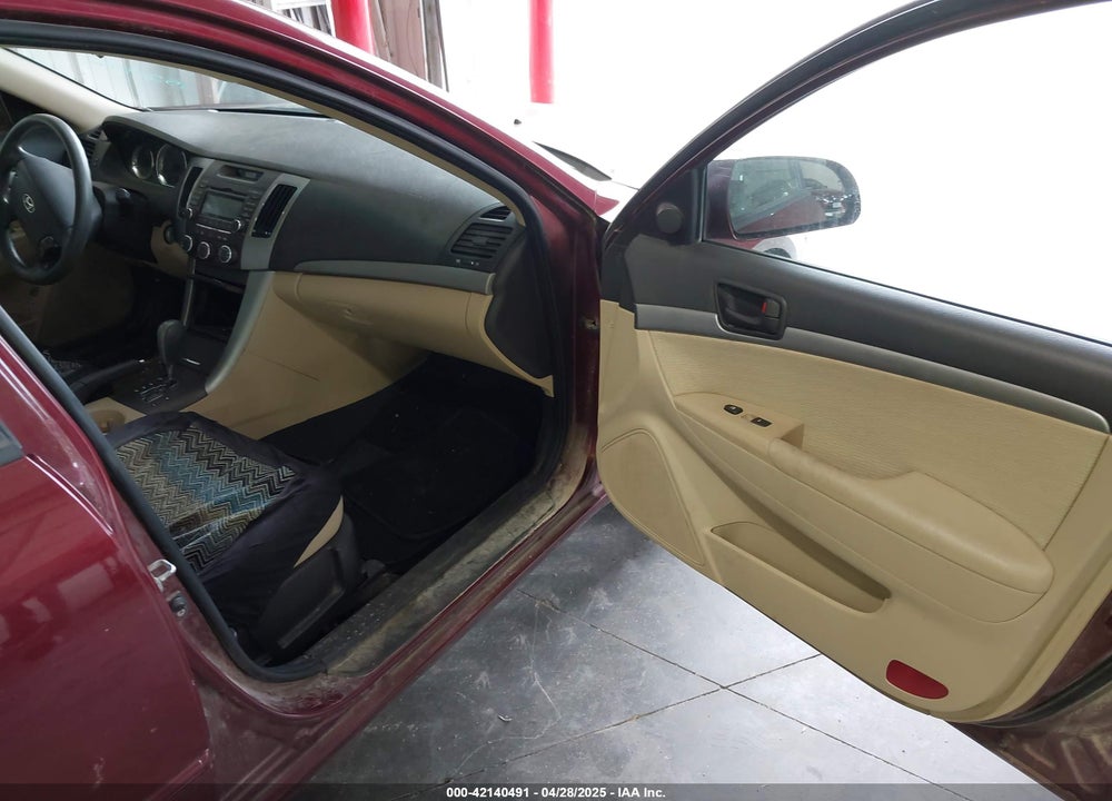 2009 HYUNDAI SONATA GLS VIN: 5NPET46C69H529748