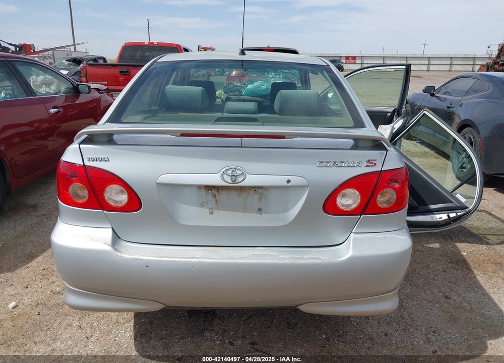 2005 TOYOTA COROLLA S VIN: 2T1BR32E55C503934