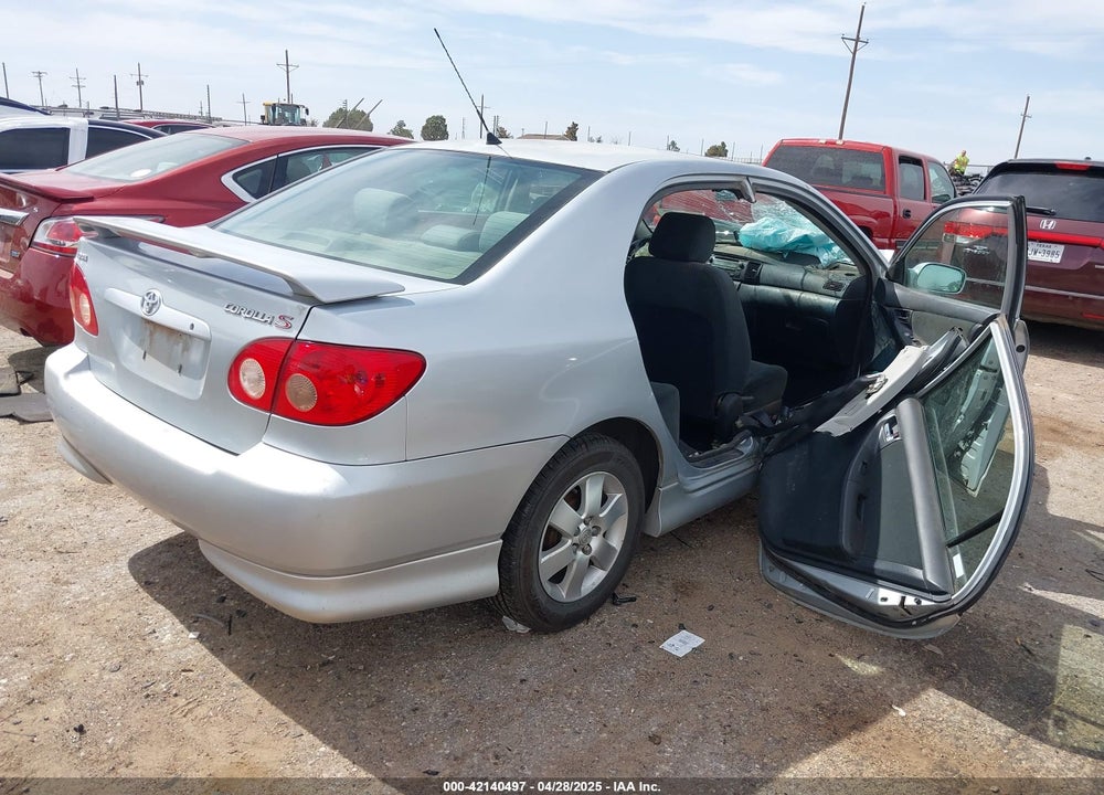 2005 TOYOTA COROLLA S VIN: 2T1BR32E55C503934
