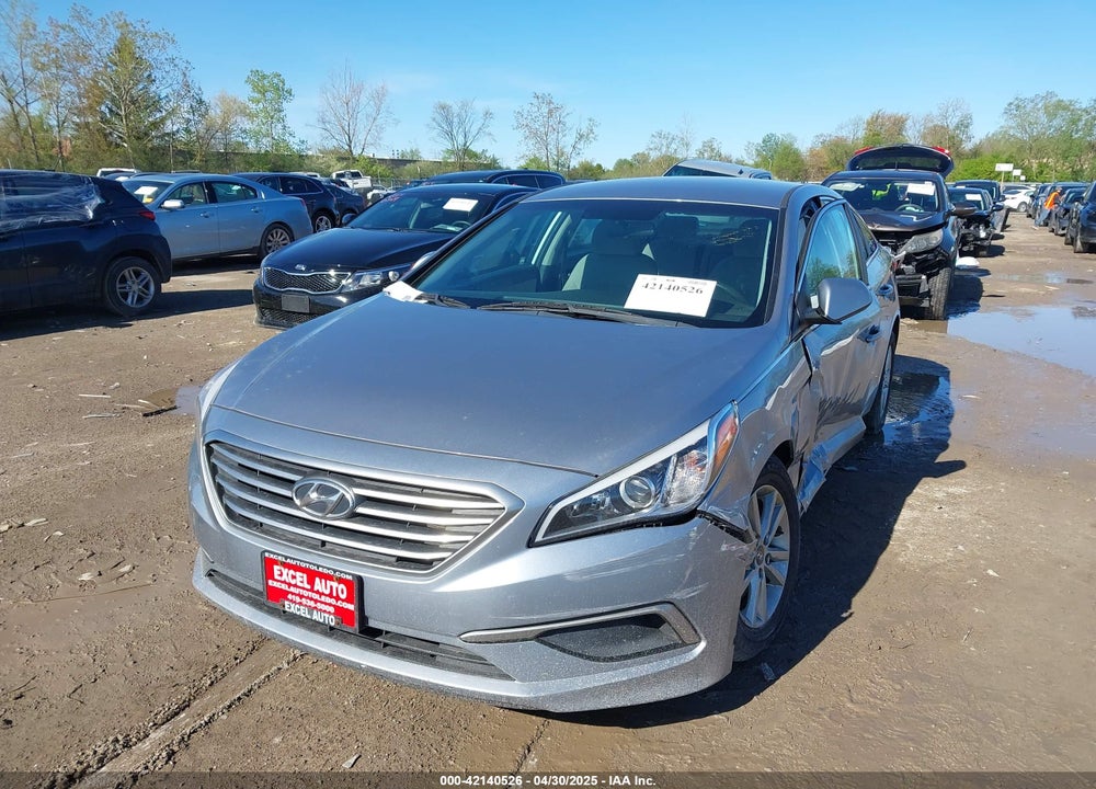 2017 HYUNDAI SONATA VIN: 5NPE24AF6HH545869