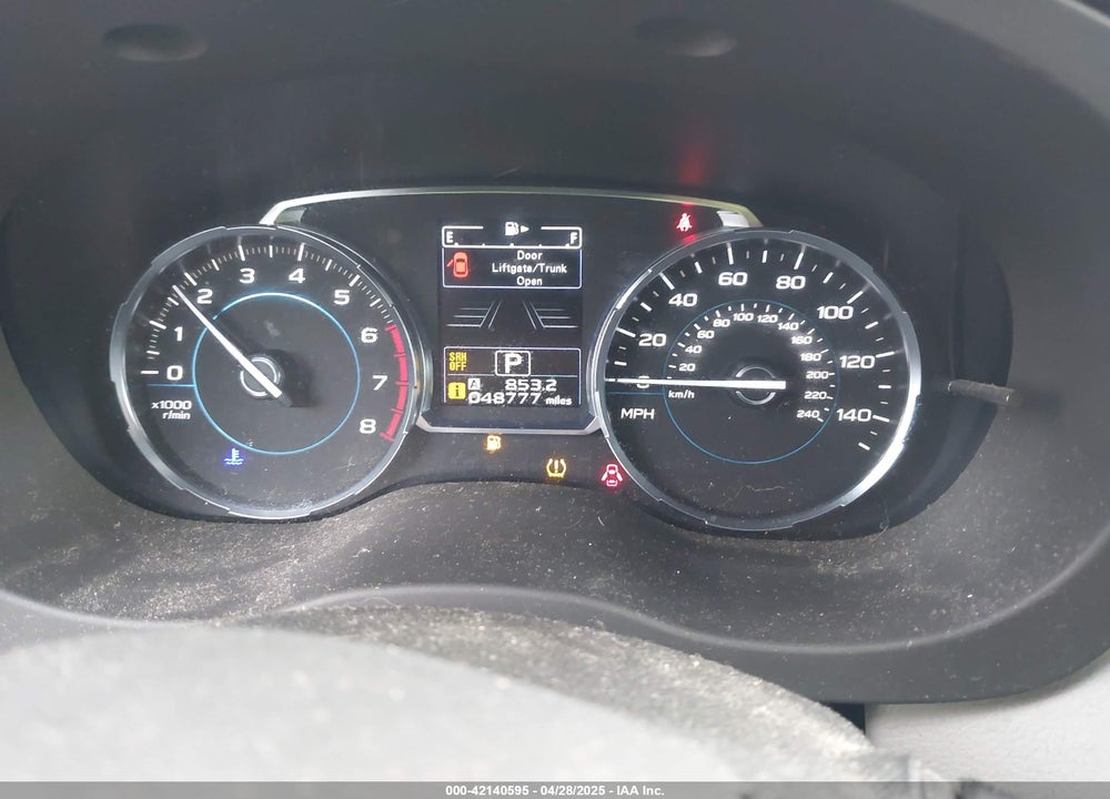 2017 SUBARU FORESTER VIN: JF2SJARC1HH487667