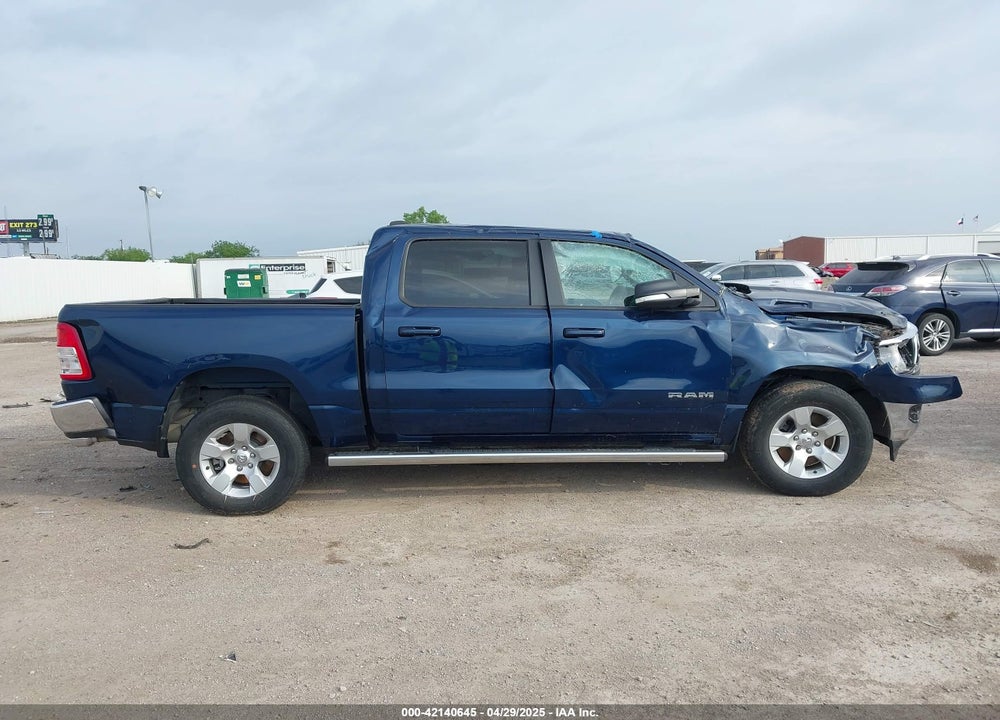 2022 RAM 1500 BIG HORN 4X4 5'7 BOX VIN: 1C6SRFFT7NN415143