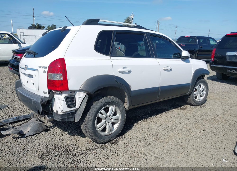2006 HYUNDAI TUCSON GLS/LIMITED VIN: KM8JN72D76U306401
