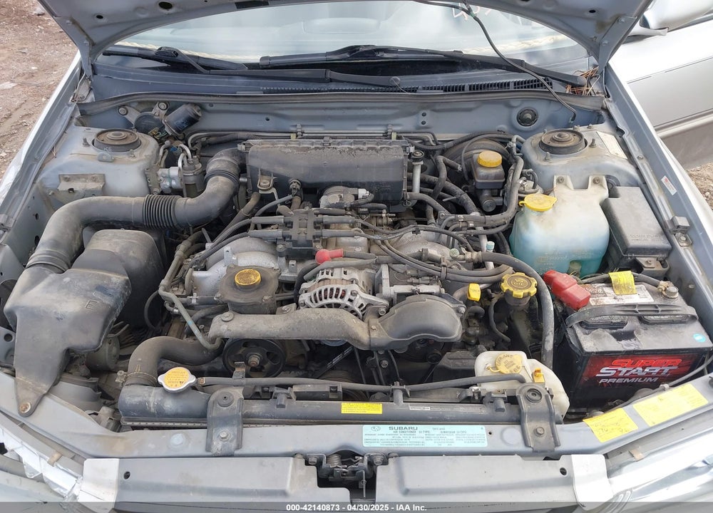 2001 SUBARU IMPREZA OUTBACK SPORT VIN: JF1GF485X1H802875