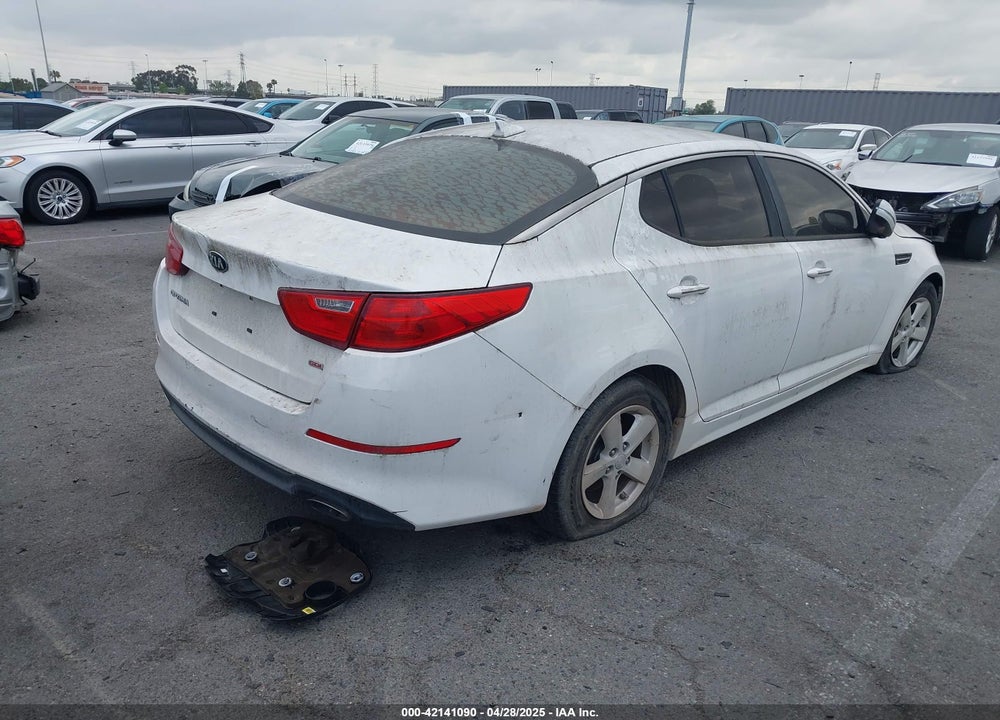 2015 KIA OPTIMA VIN: KNAGM4A70F5644189