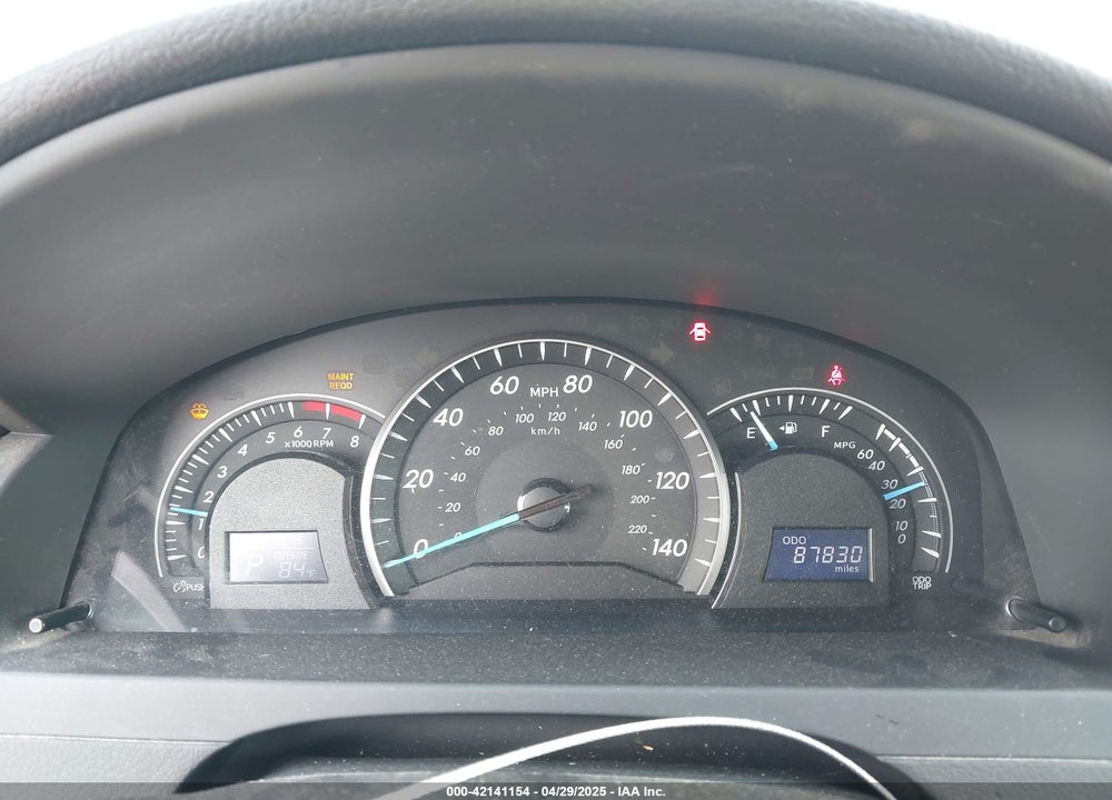 2012 TOYOTA CAMRY VIN: 4T1BF1FK0CU016066
