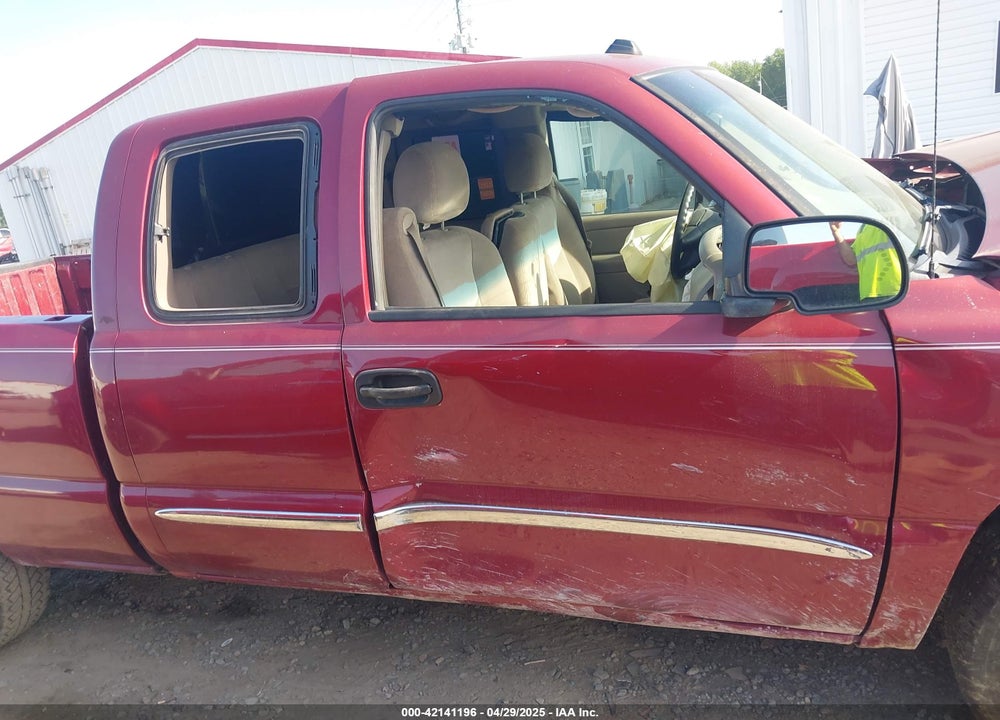 2005 GMC SIERRA 1500 SLE VIN: 1GTEK19Z45Z295582