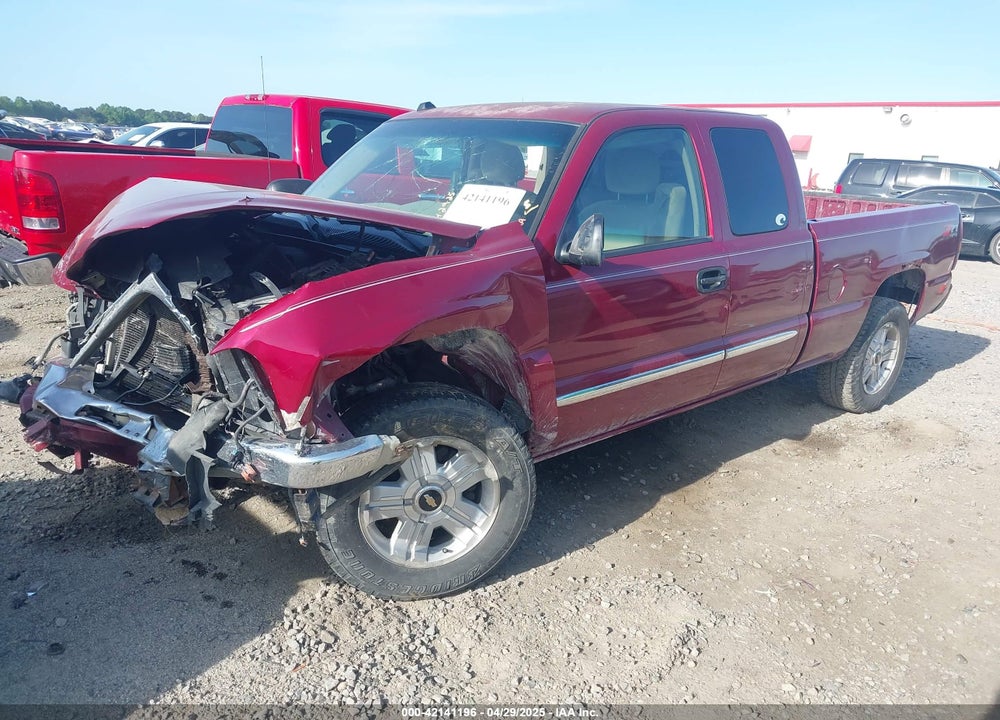 2005 GMC SIERRA 1500 SLE VIN: 1GTEK19Z45Z295582