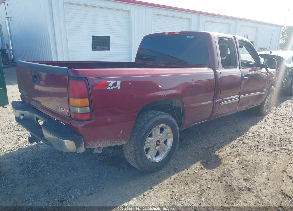 2005 GMC SIERRA 1500 SLE VIN: 1GTEK19Z45Z295582