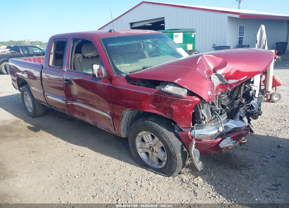 2005 GMC SIERRA 1500 SLE VIN: 1GTEK19Z45Z295582