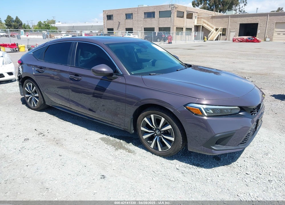 2022 HONDA CIVIC EX-L VIN: 19XFL1H72NE020936