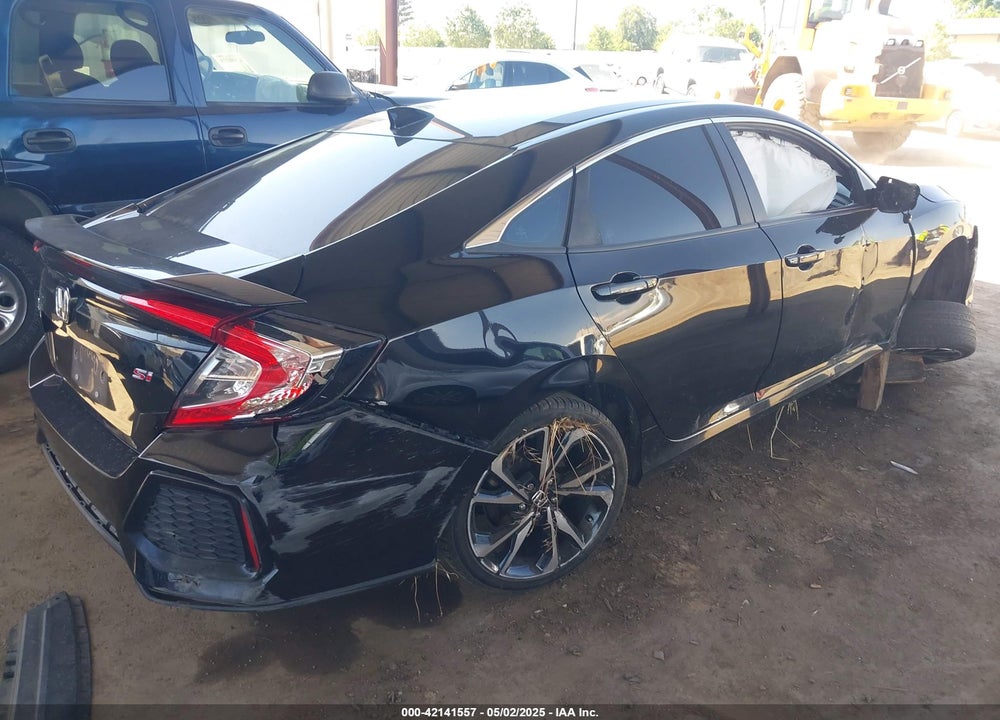 2019 HONDA CIVIC SI VIN: 2HGFC1E57KH706877