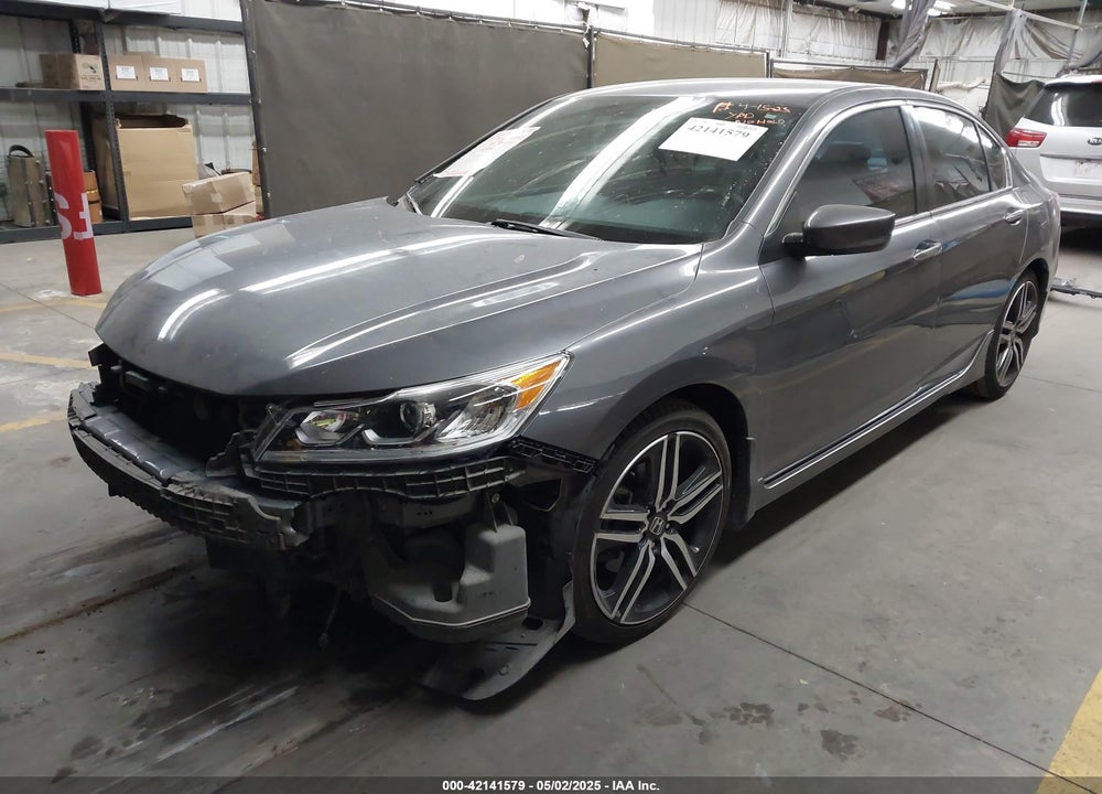 2016 HONDA ACCORD SPORT VIN: 1HGCR2F57GA196462