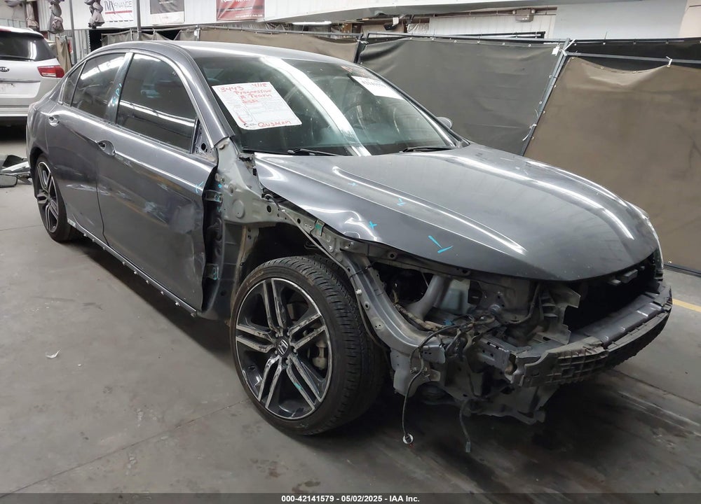2016 HONDA ACCORD SPORT VIN: 1HGCR2F57GA196462