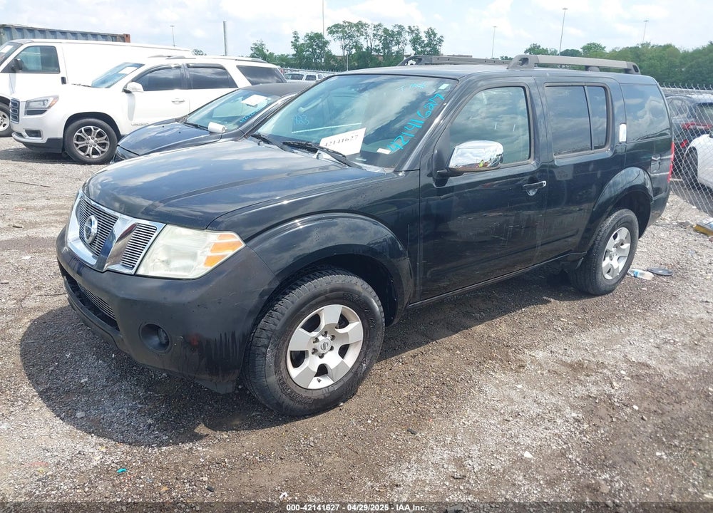 2010 NISSAN PATHFINDER S VIN: 5N1AR1NB6AC602116