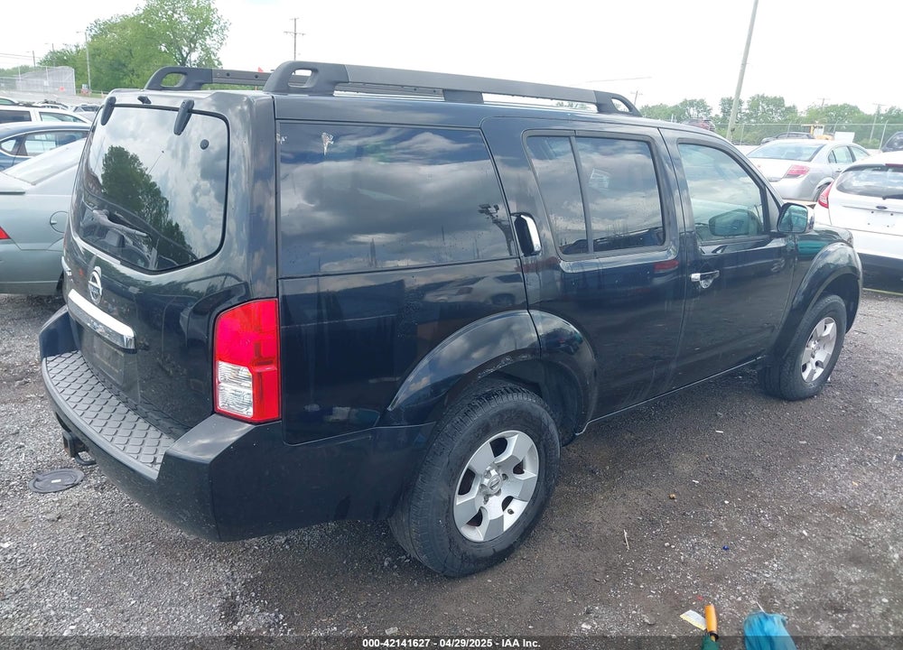 2010 NISSAN PATHFINDER S VIN: 5N1AR1NB6AC602116